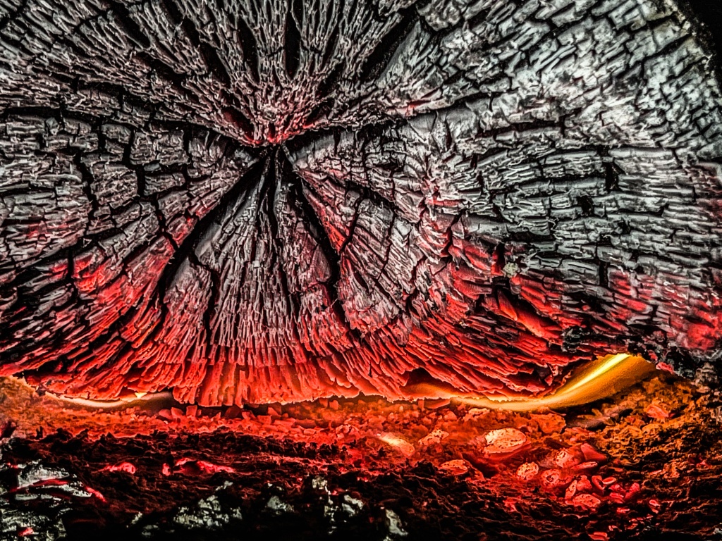Feuer-Glut pur