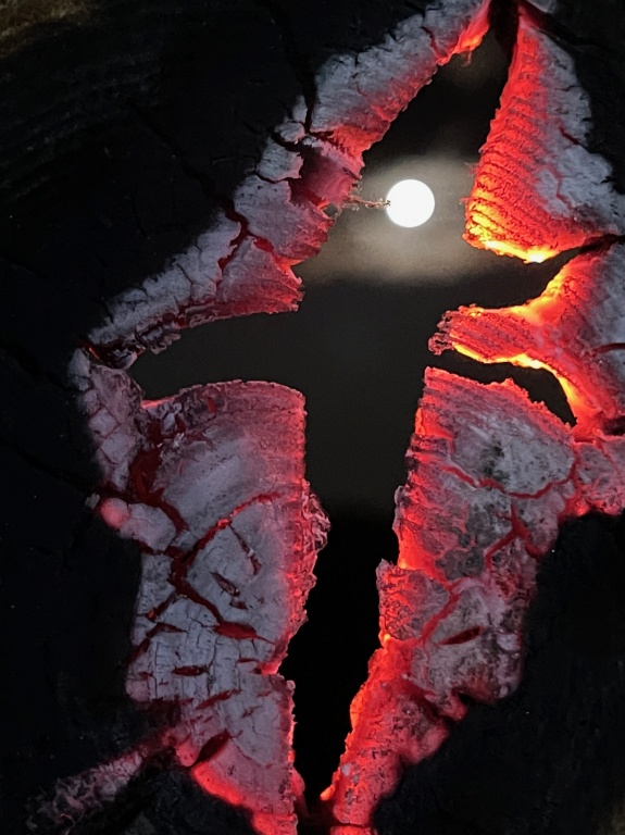 Feuer-Vollmond-Fisch
