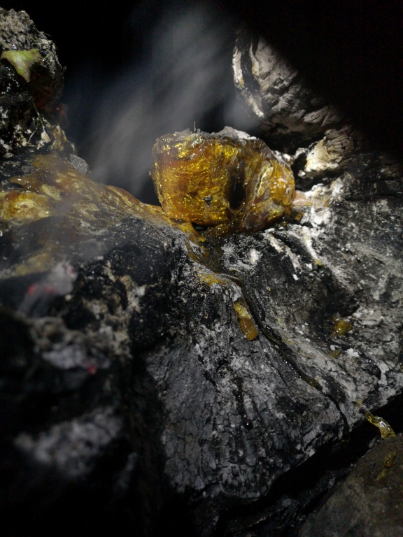 Alchemie-Experiment Licht-Harz 4